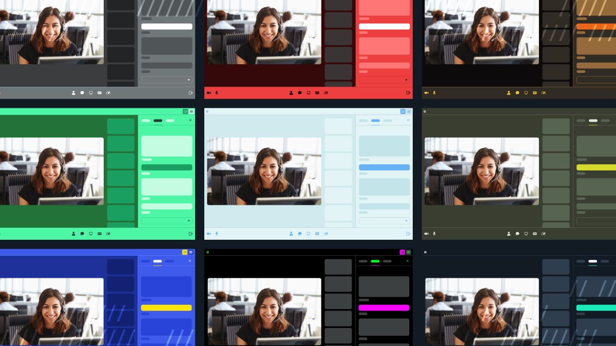 Rainbow colors surround Daily Prebuilt embedded video calls