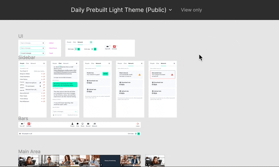 Draft templates are duplicated in the Figma interface